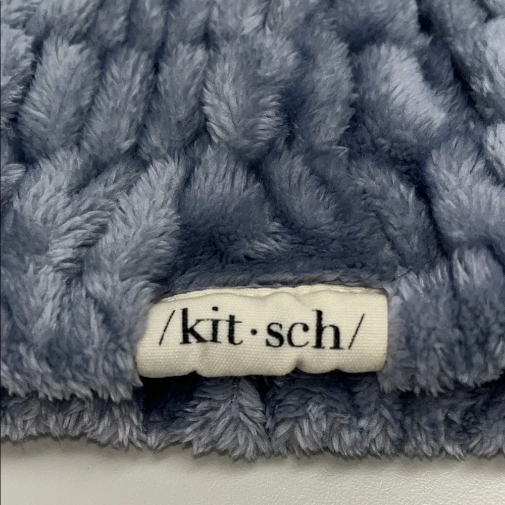 Kitsch woman’s blue extra wide spa Headband